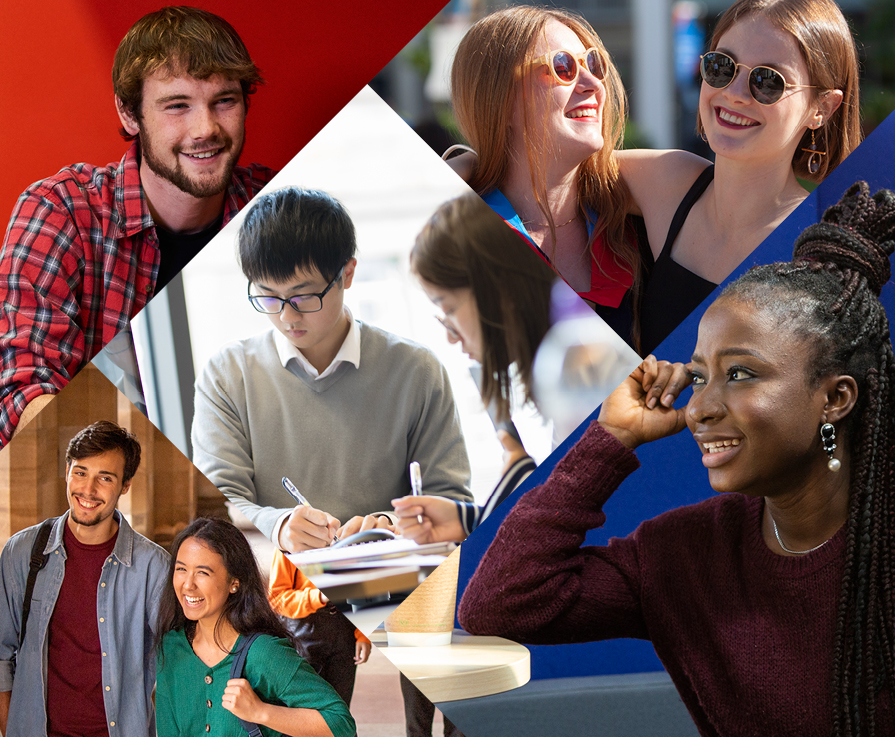 Photocollage of University Students