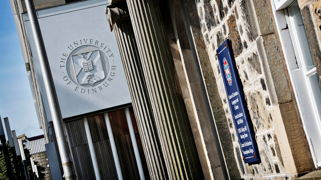 University of Edinburgh campus.