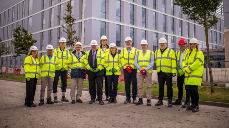 First day on net zero campus for Fife College students