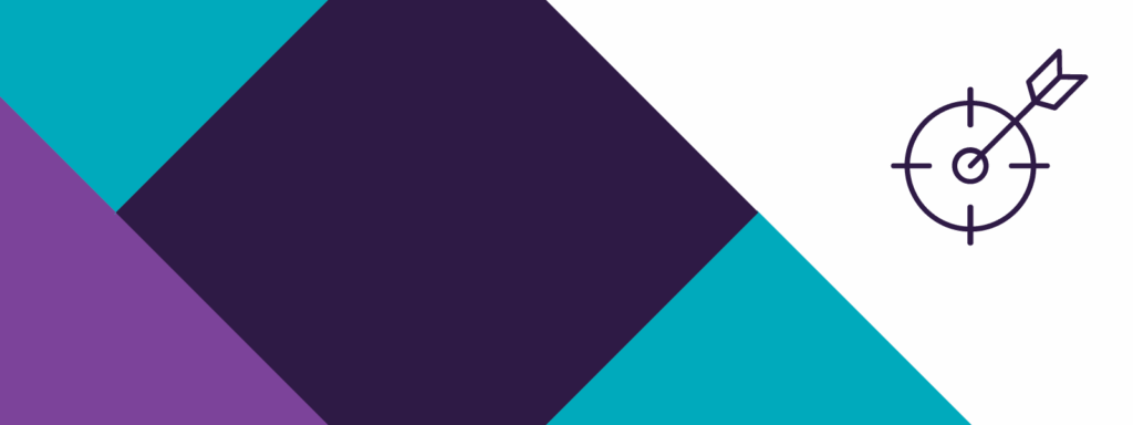 SFC colours with an icon showing an arrow in a target.