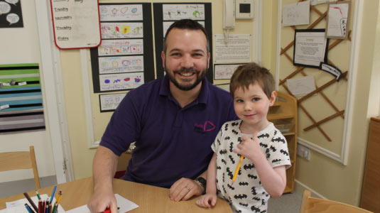 Russell at Dunblane PS Nursery Class 6