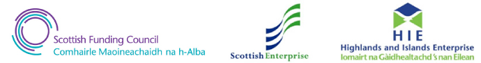 Innovation Centres Programme Partners (Scottish Funding Council, Scottish Enterprise and Highlands and Islands Enterprise)