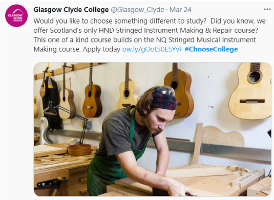 glasgow-clyde-college-tweet