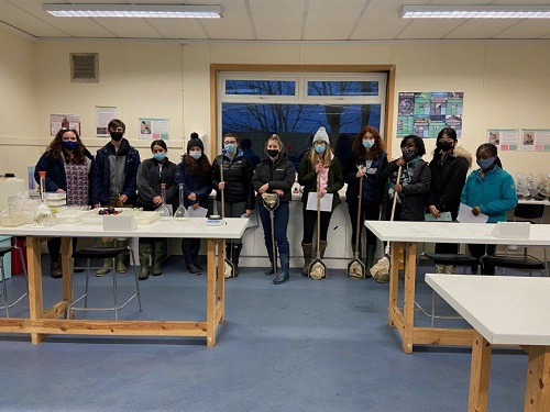 Biology students visit Millport Field Studies Centre for a laboratory skills residential.